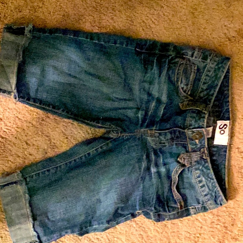 Girls jean shorts